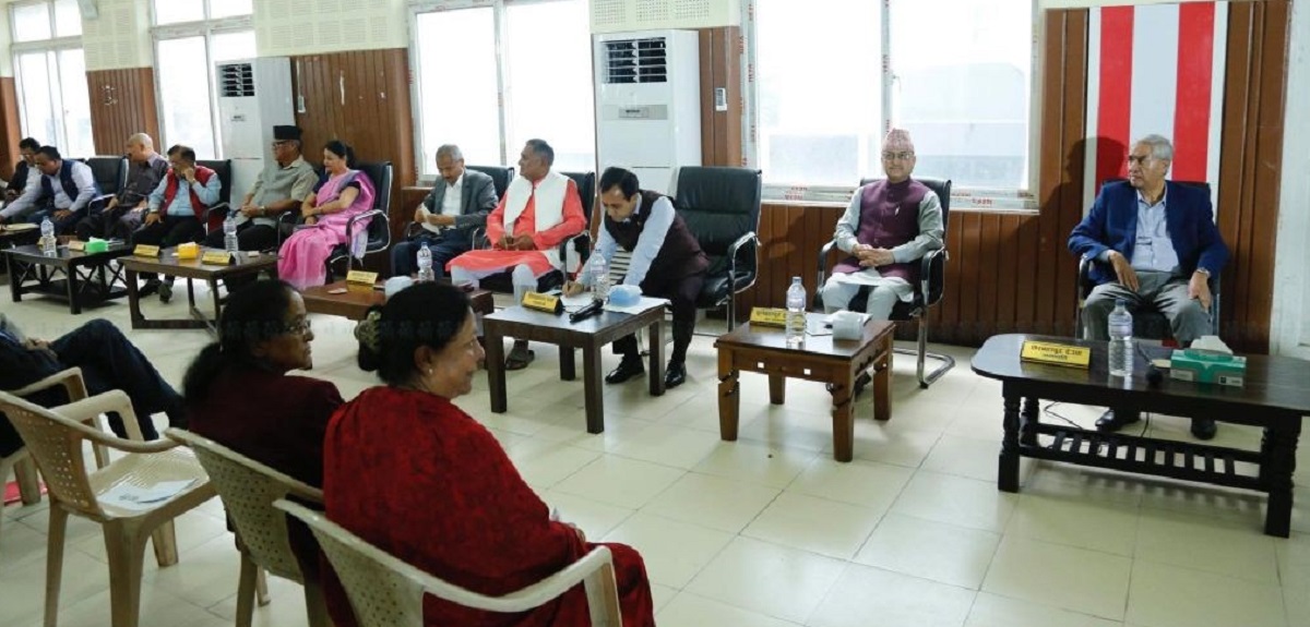 केन्द्रीय समिति बैठक। फाइल तस्बिर।